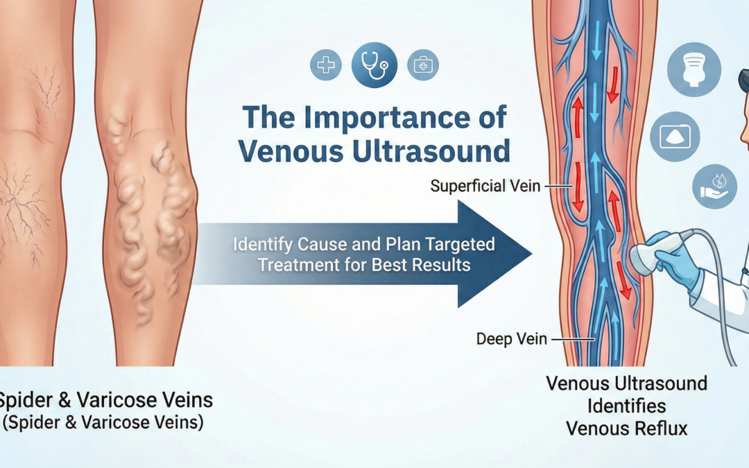 Why Duplex Ultrasound Is Essential Before Treating Spider Veins and Varicose Veins