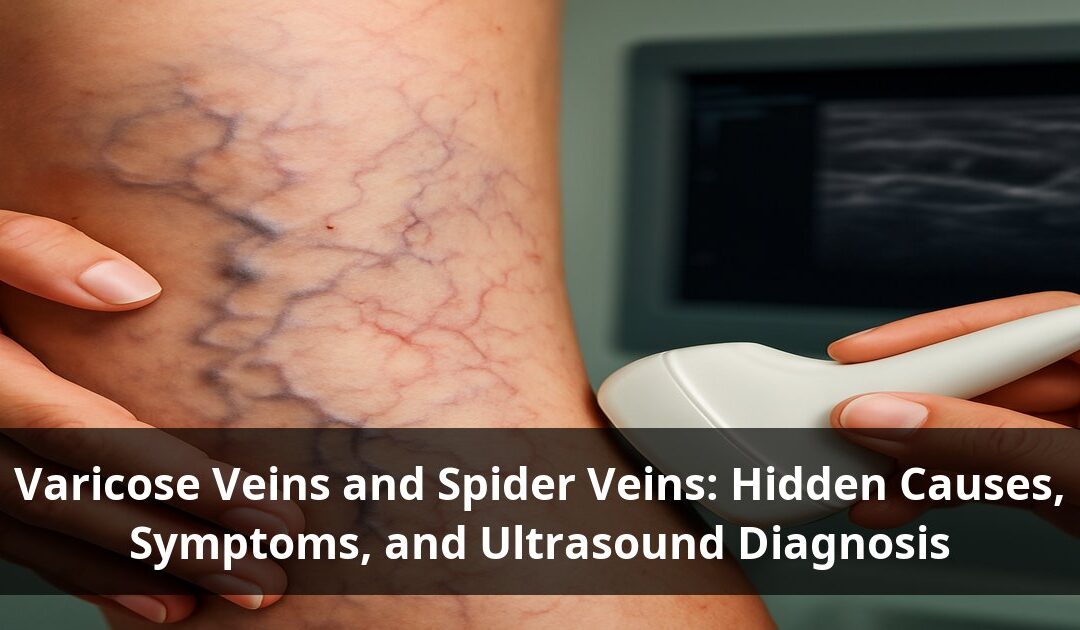 Varicose Veins and Spider Veins: Hidden Causes, Symptoms, and Ultrasound Diagnosis